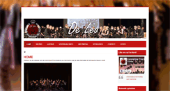 Desktop Screenshot of leoharmonie.nl